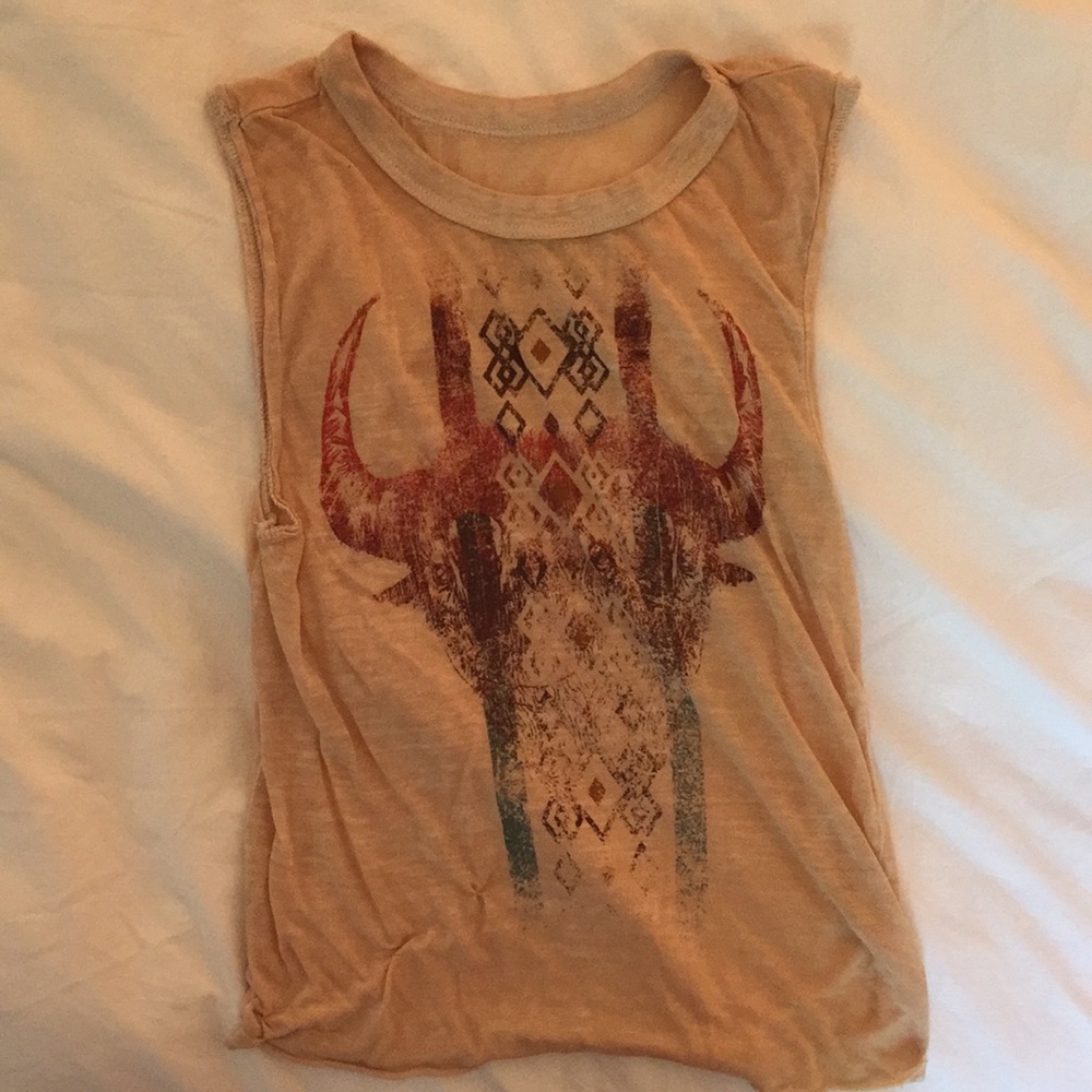 Free People Graphic Tank